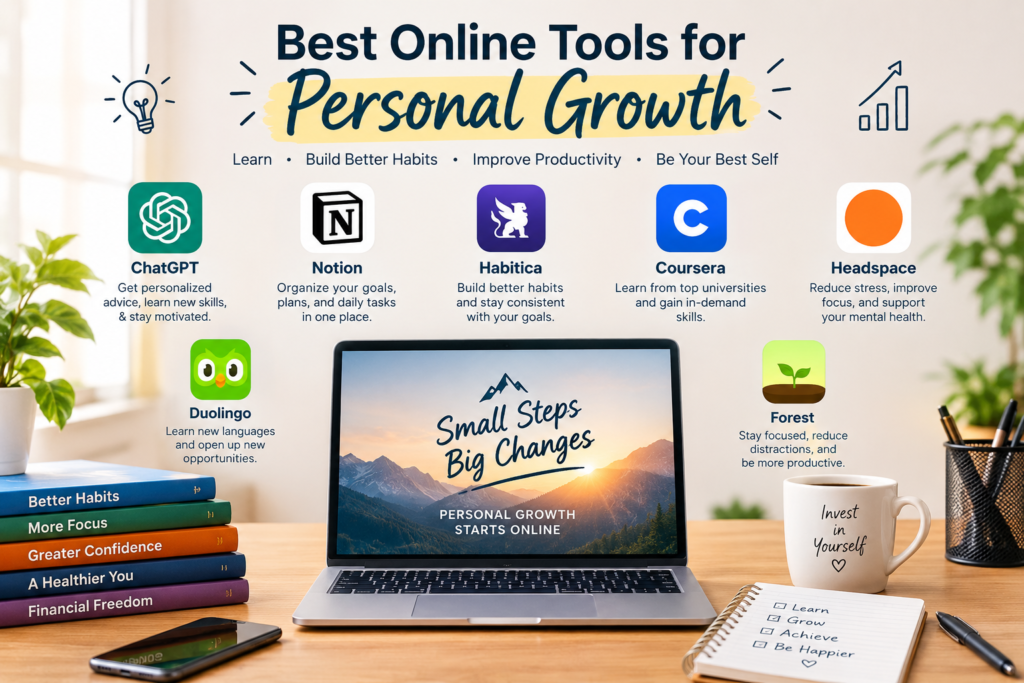best online tools for personal growth